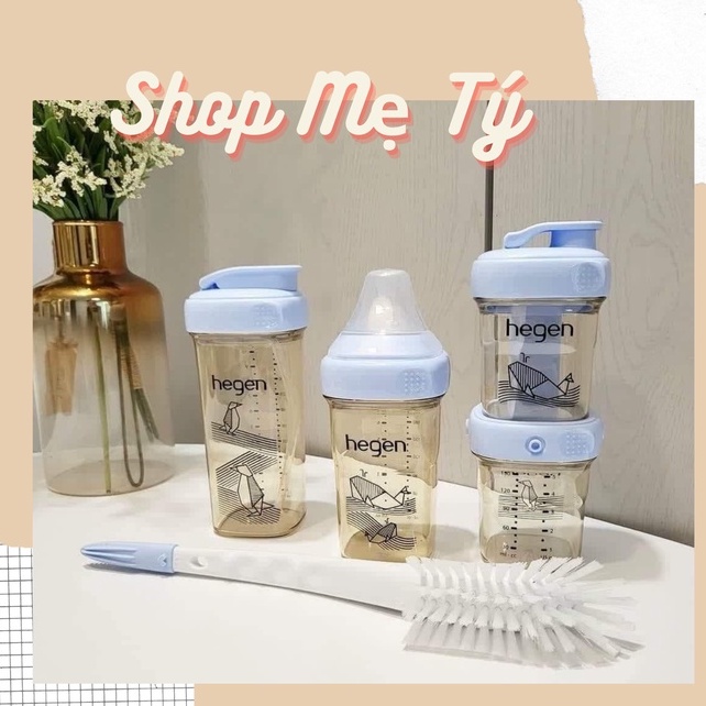Bộ quà tặng Bình sữa Hegen 240ml/ 330ml/ 150ml  PCTO Wonder Blue Collection