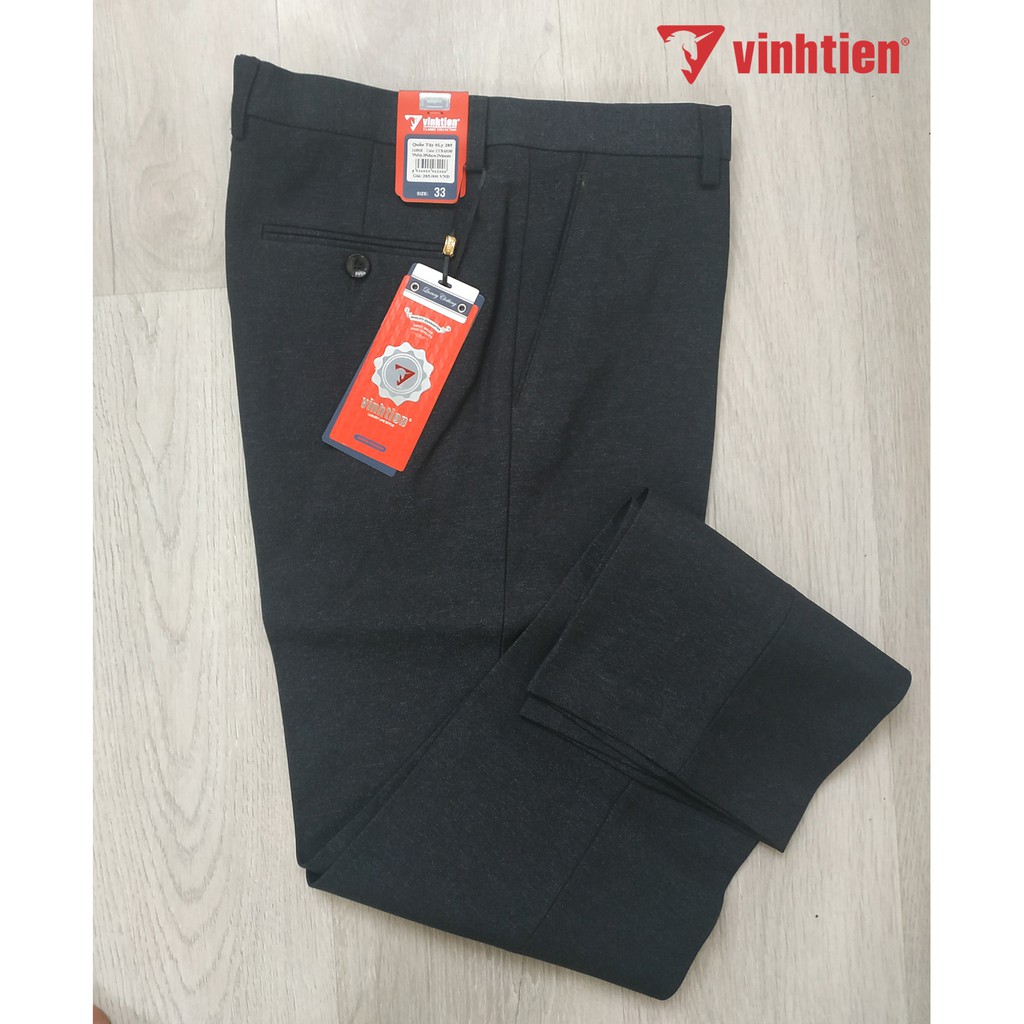 QUẦN TÂY NAM VĨNH TIẾN 0LY ĐEN NHÁM S285