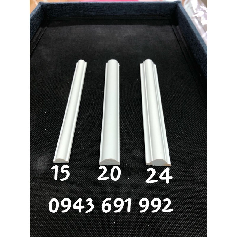 Chỉ nhựa trắng composite bản rộng 1.5cm hoàn thiện bề mặt