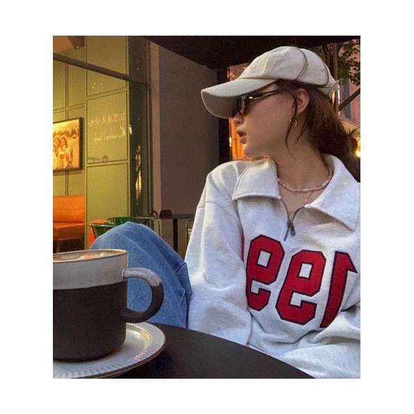 [HÀNG BÁN LỖ 500C LẤY VỐN] ÁO NỈ ULZZANG FORM RỘNG | BigBuy360 - bigbuy360.vn