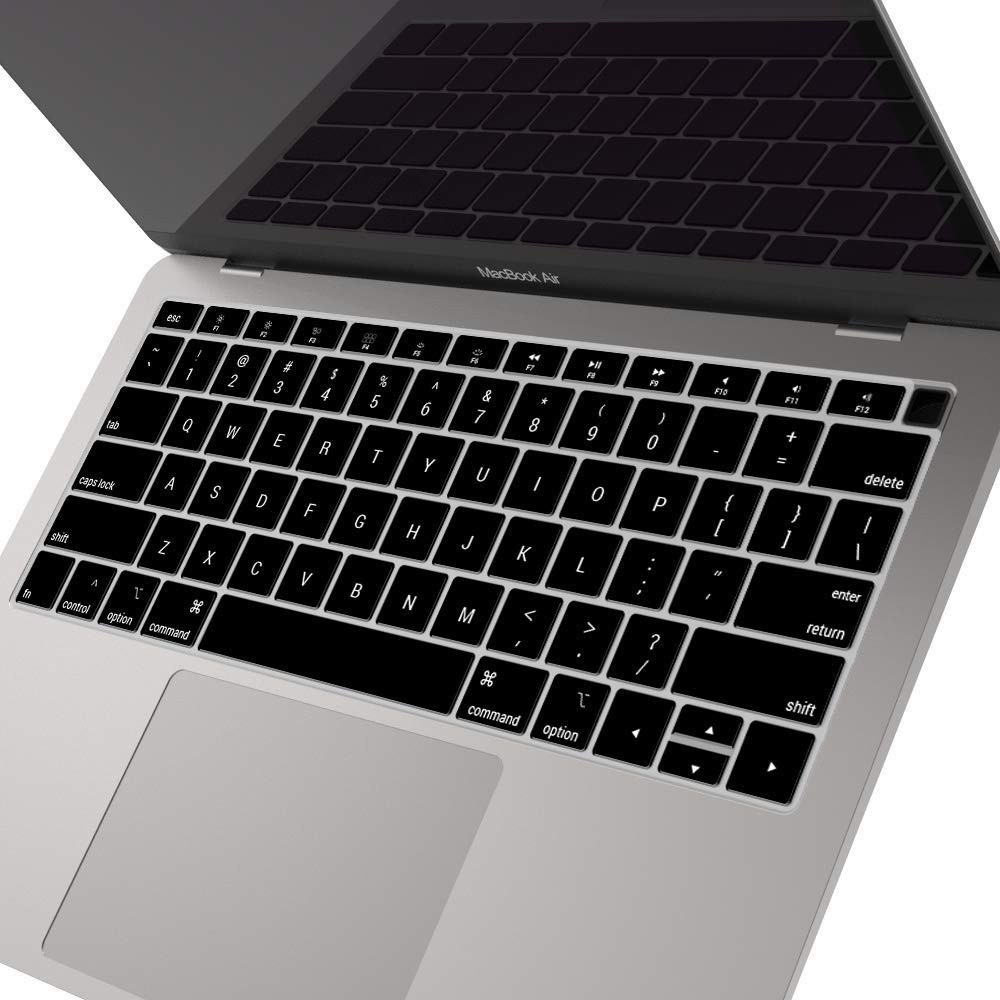 Miếng Lót Phủ Bàn Phím Màu Trong Suốt Silicon Cho Macbook Air 13" (US)