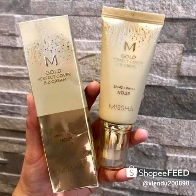 Kem nền Missha M Gold Perfect Cover BB | BigBuy360 - bigbuy360.vn