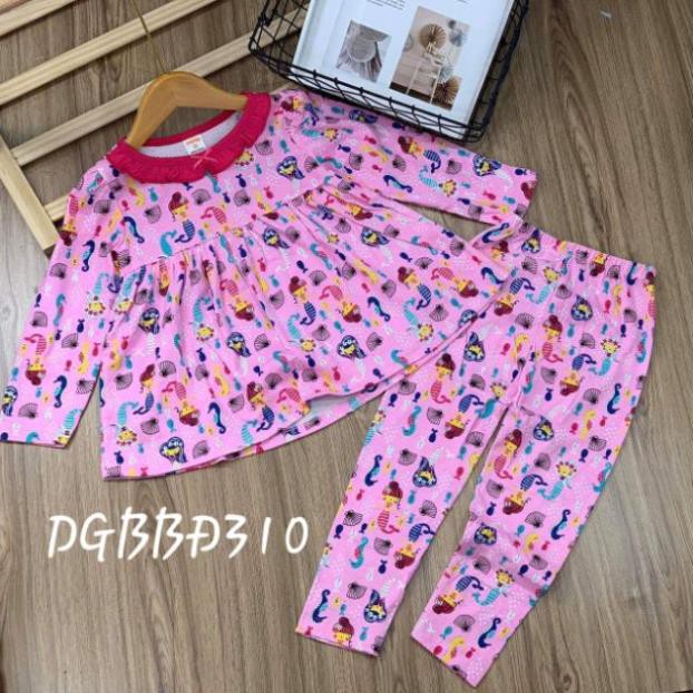 Bộ dài tay thun borip cho bé gái size đại từ 25 đến 40kg  - FREESHIP