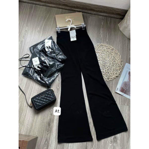 Quần LEGGING ỐNG LOE chất tăm co giãn, mặc siêu thoải mái