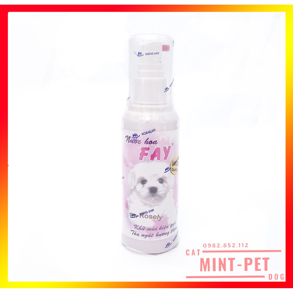 Nước Hoa FAY Dành Cho Chó Mèo 90 ml (Hương En-Rosely) Giá Rẻ #MintPet