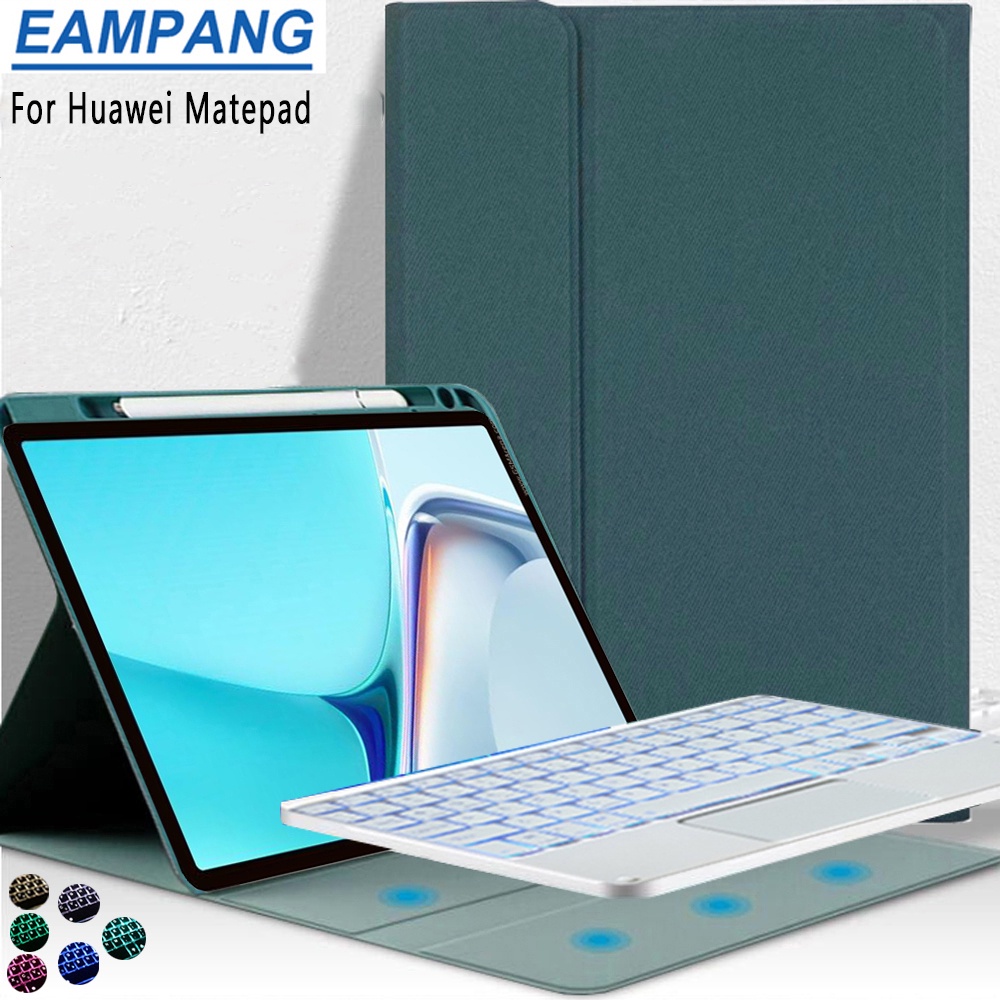 Bao Da Máy Tính Bảng Tích Hợp Bàn Phím Cảm Ứng Tiện Dụng Dành Cho Huawei Matepad T10 10s 10.4 Pro Mediapad M6 10.8