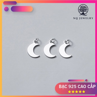 Charm bạc trắng ông trăng treo