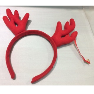 Bờm tuần lộc màu đỏ _ Bờm Noel