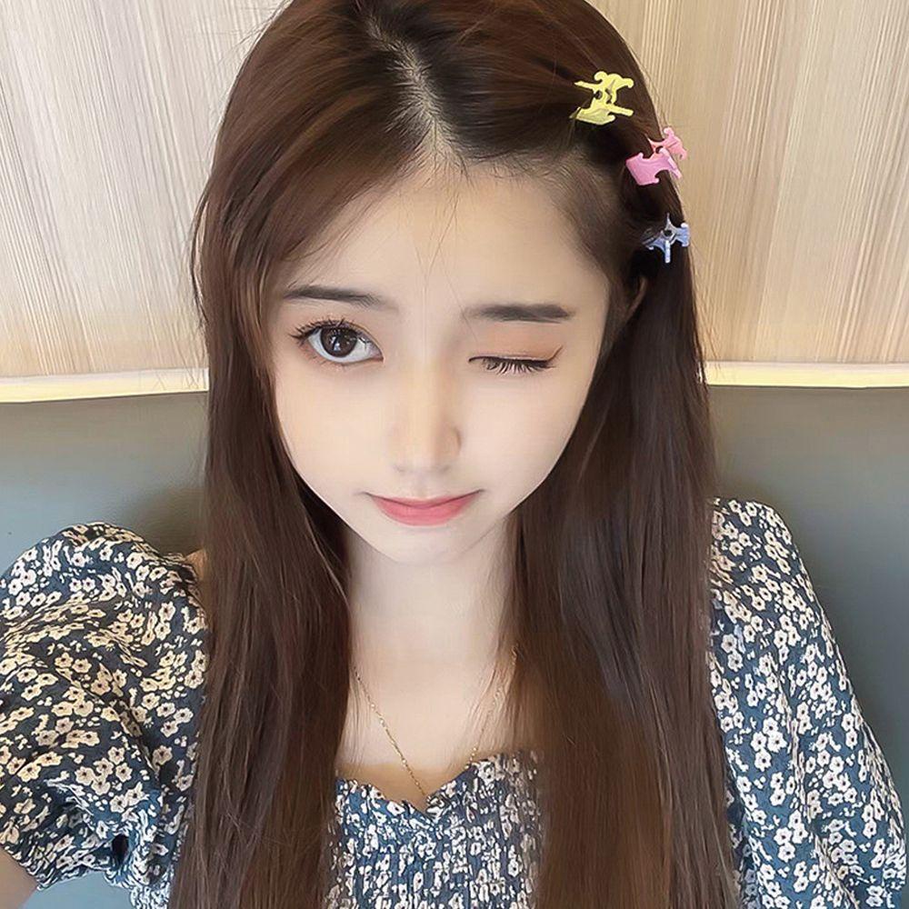 Kẹp Tóc Kim Loại Màu Sắc Ngọt Ngào Thời Trang Cho Nữ