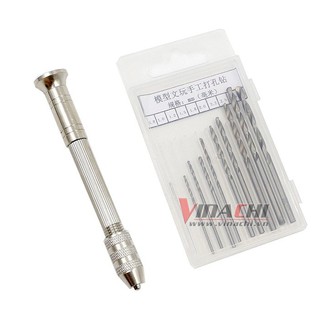 Bộ mũi khoan lỗ , khoan toạ lỗ hạt vòng đeo tay  hàng thủ công mini
