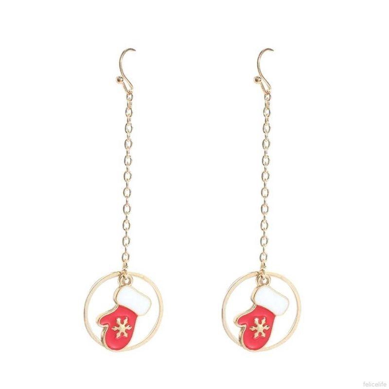 Bông Tai Phong Cách Giáng Sinh Sáng Tạo