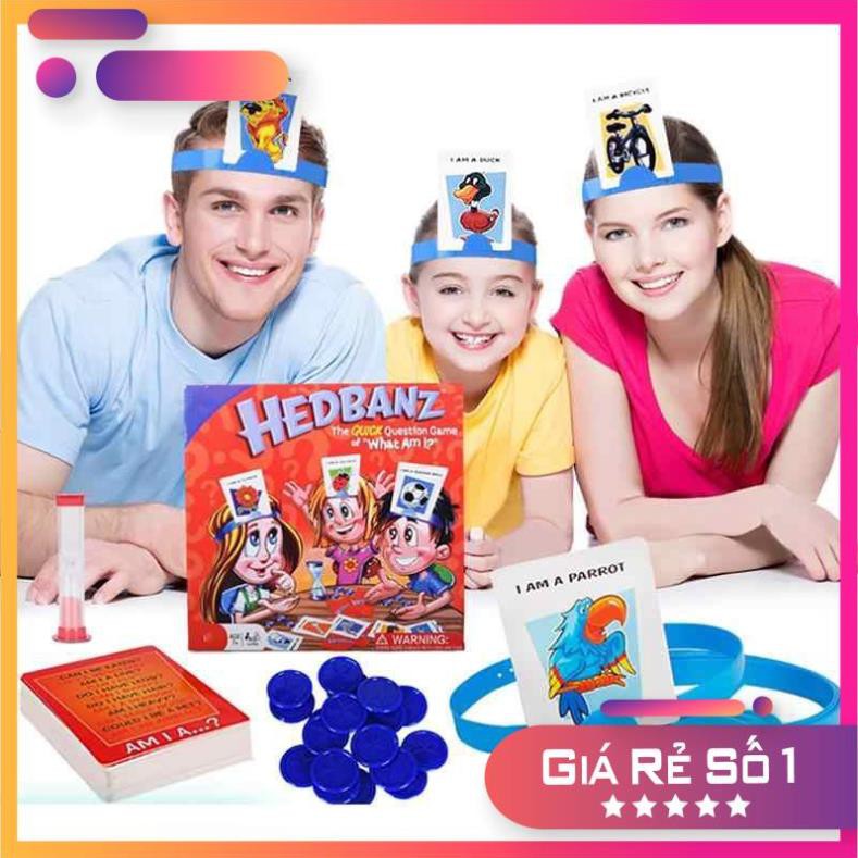 Sale lớn:  Trò chơi Hedbanz Game - Boardgame Tôi là gì? (What Am I?)