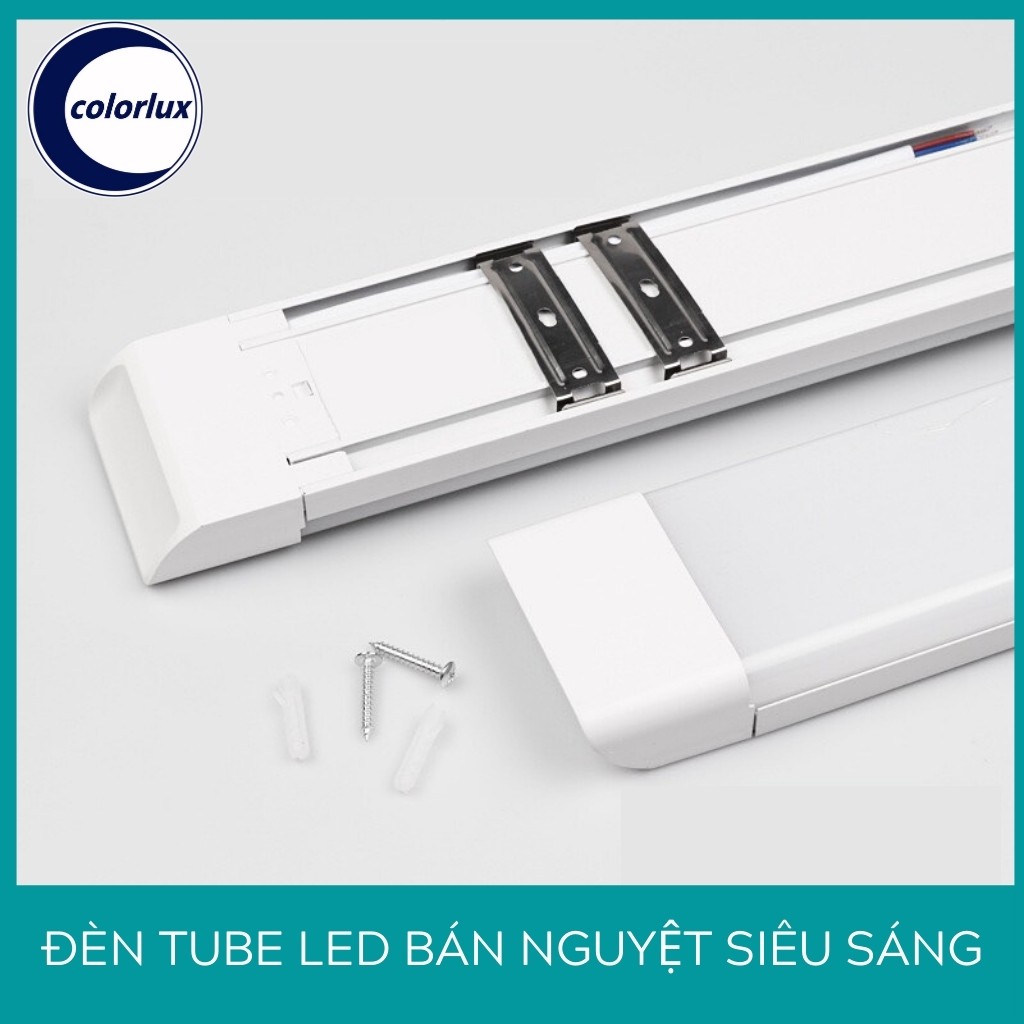 Combo 3 Đèn Tube Led Bán Nguyệt Colorlux 20w 30w 40w 60w Siêu Sáng 60cm 120cm