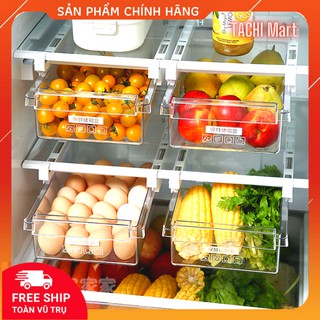 Khay đựng thực phẩm tủ lạnh trong suốt, gọn gàng, tiện ích