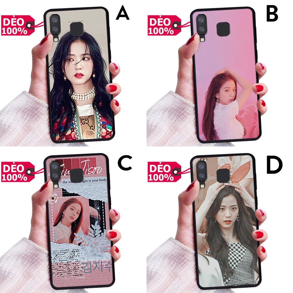 ỐP LƯNG SAMSUNG A8 STAR HÌNH NỀN KIM JISOO NHÓM NHẠC BLACKPINK K-POP DỄ THƯƠNG XINH XẮN CHỐNG BẨN, TRẦY XƯỚC