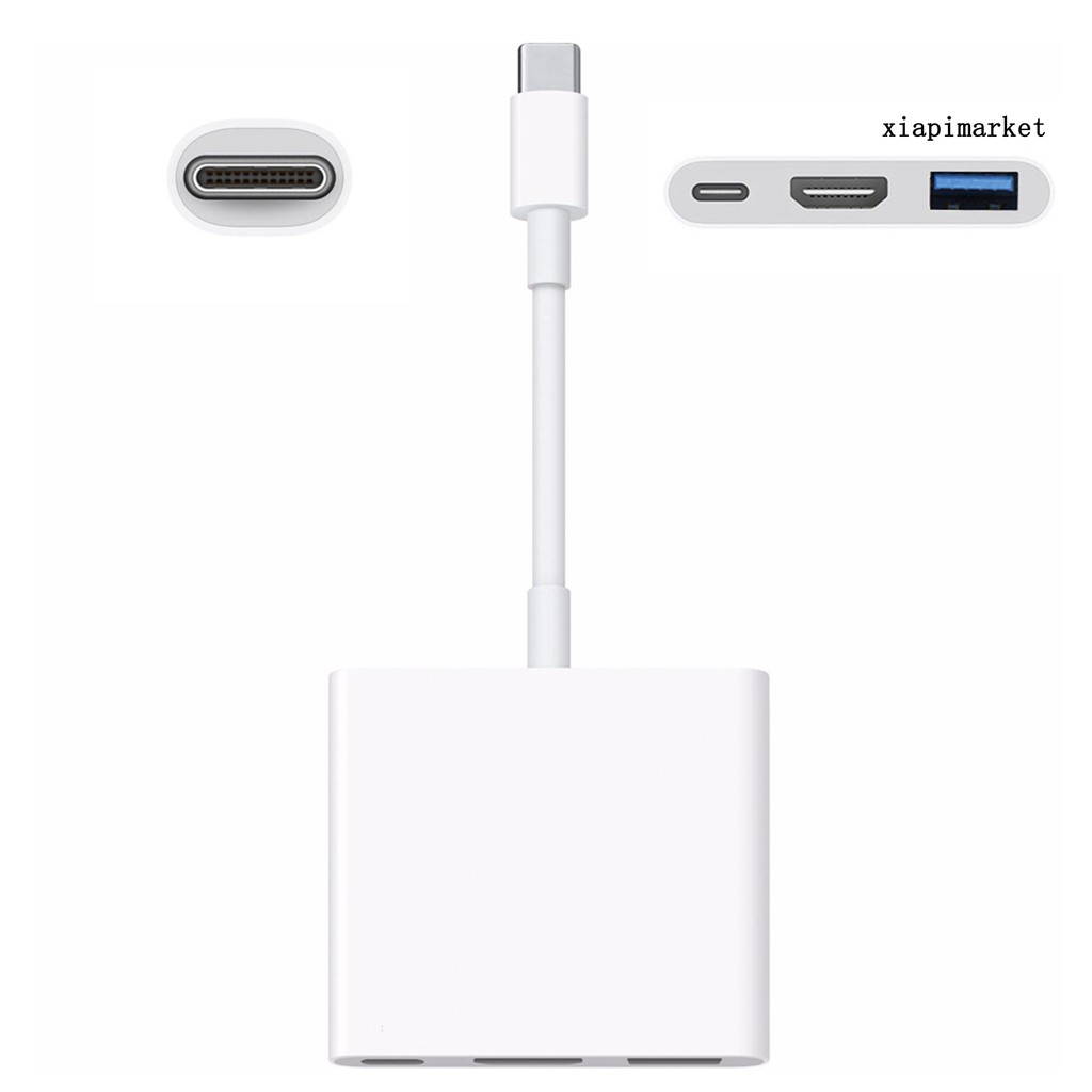 Usb C Sang 4k Hdmi Hdtv Usb 3.0 Type-C Pd 3 Trong 1 | BigBuy360 - bigbuy360.vn