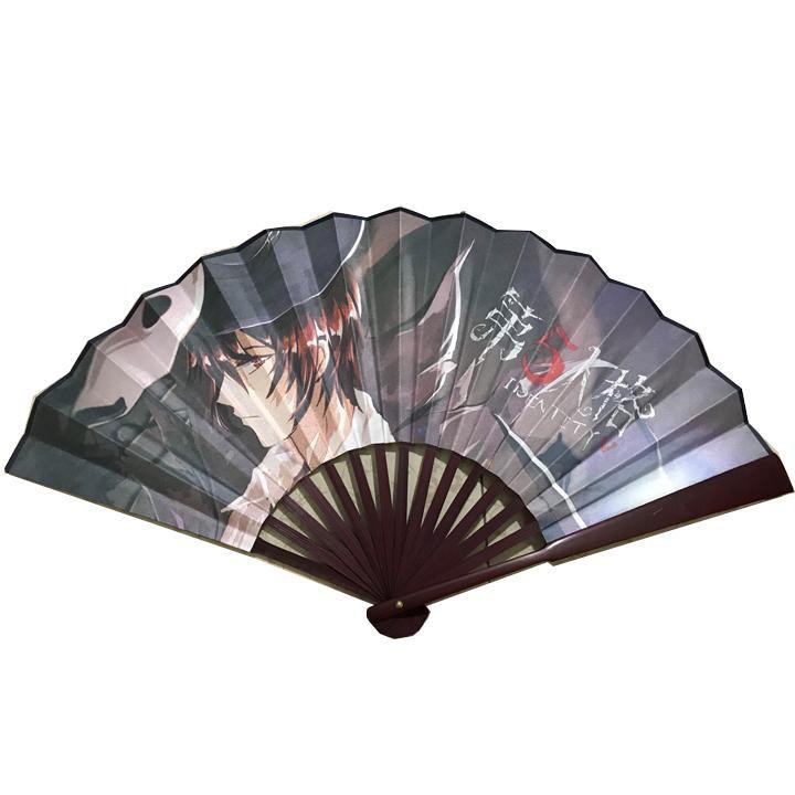 Quạt Identity V Nhân Cách Thứ Năm cầm tay anime chibi nan 31cm cổ trang cổ điển cosplay quà tặng dễ thương xinh xắn