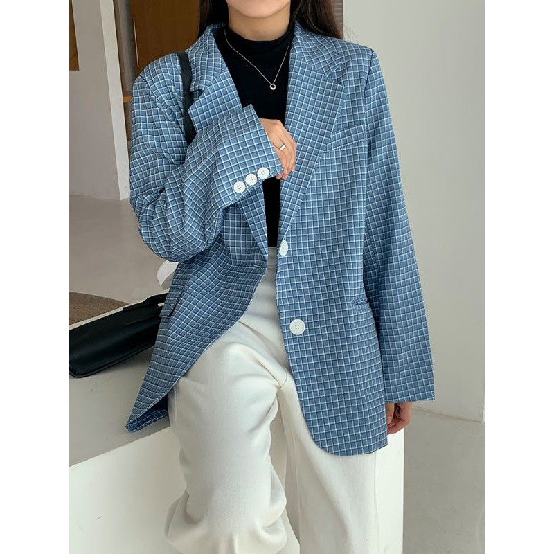 (Hàng Đẹp)Ảnh thật 4 hình cuối-HC283.Áo blazer oversize chic suit Hàn Quốc | BigBuy360 - bigbuy360.vn
