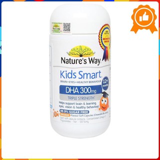 Nature’s Way Kids Smart DHA 300mg - Bổ sung DHA cho bé thông minh