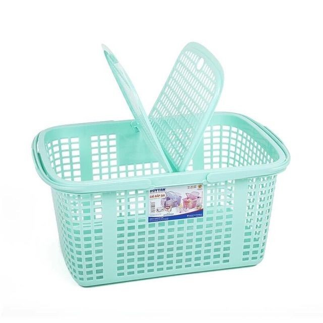 Giỏ Đựng Đồ Đi Sinh Cho Mẹ Và Bé Nhựa Duy Tân (Size Đại 53,5x37x26,5cm )