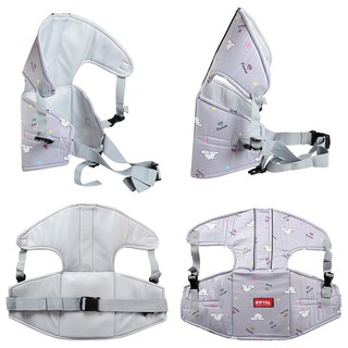 Đai ngồi xe máy cho bé có đỡ cổ hàng Royal Việt Nam nhiều họa tiết - Larva Store