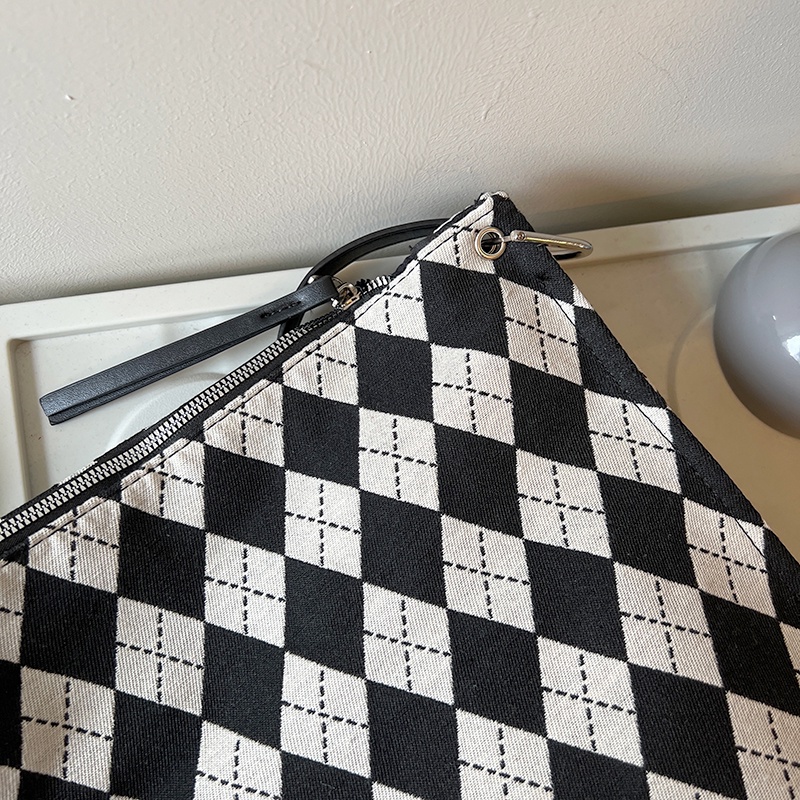 Túi Tote Sức Chứa Lớn 2022 Màu Trắng Đen Cho Nữ