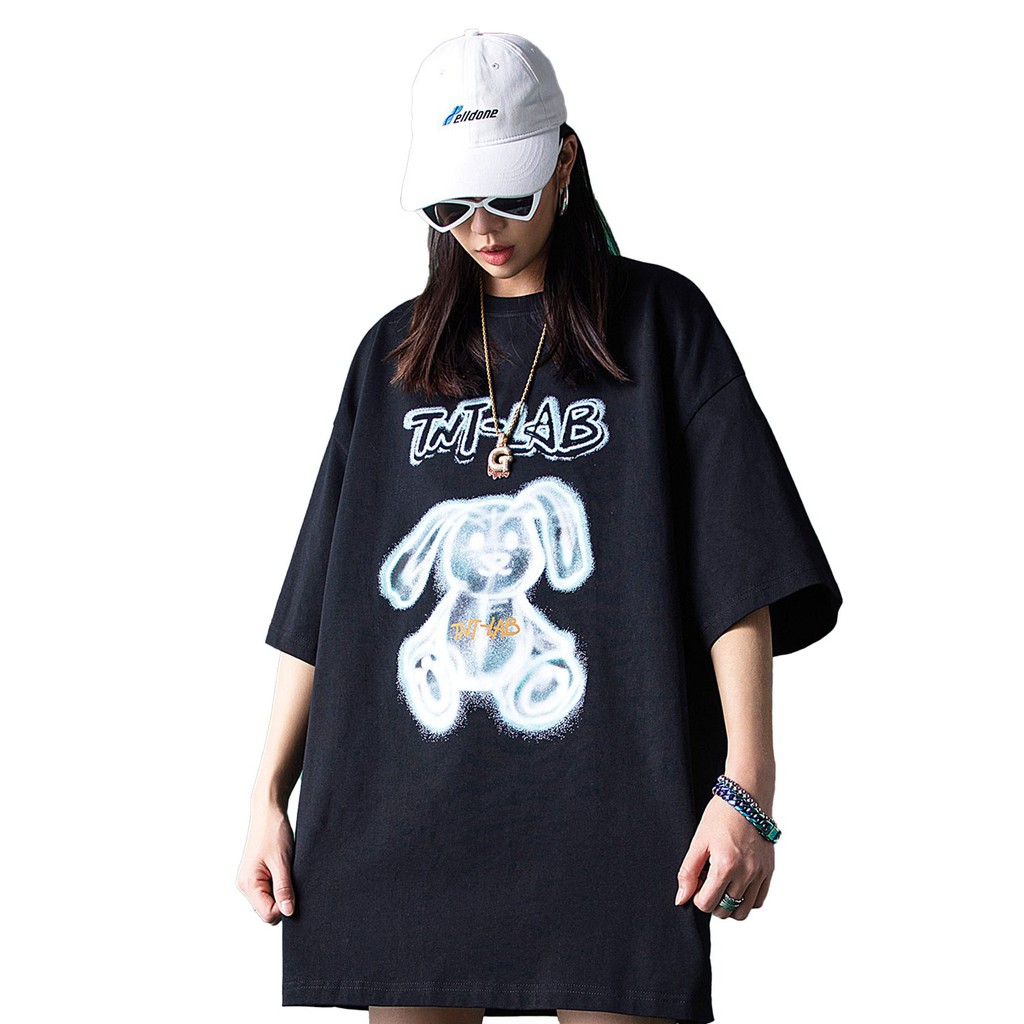 Áo thun TLab unisex N7 Basic Tee phông trơn nam nữ tay lỡ form rộng oversize | BigBuy360 - bigbuy360.vn