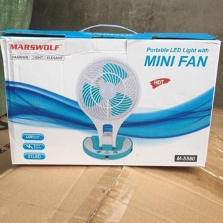 Quat tích điện mini fan