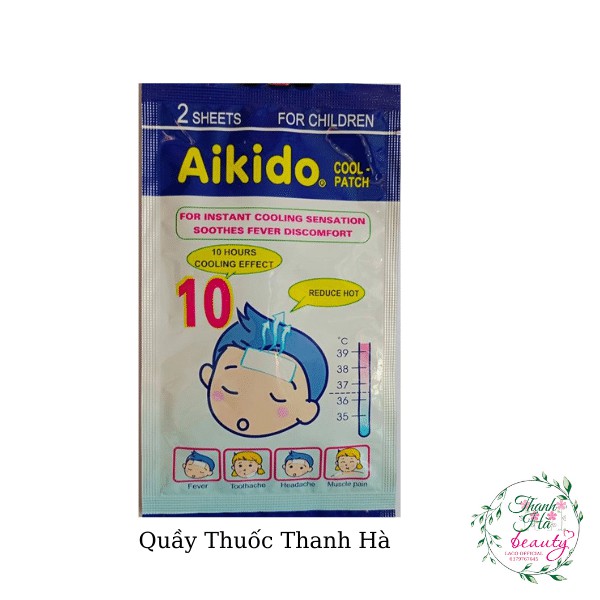 Dán hạ  sốt trẻ em akido cool (chính hãng)