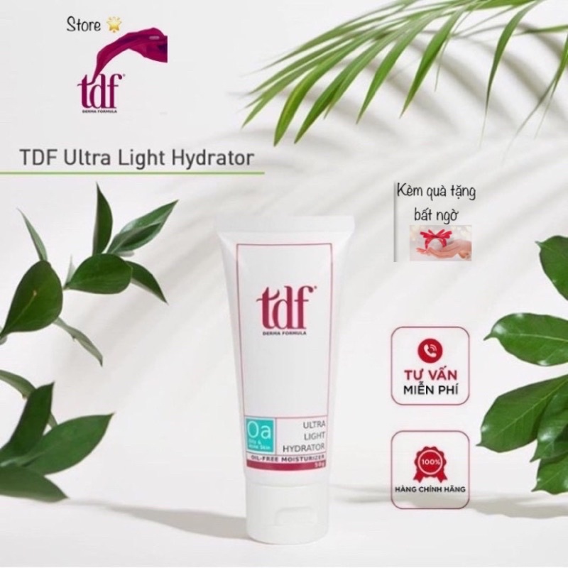 TDF Kem dưỡng ẩm dành cho da dầu mụn TDF Ultra Light Hydrator 50g