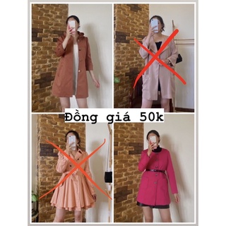 Áo măng tô kaki 2hand sale đồng giá 50k