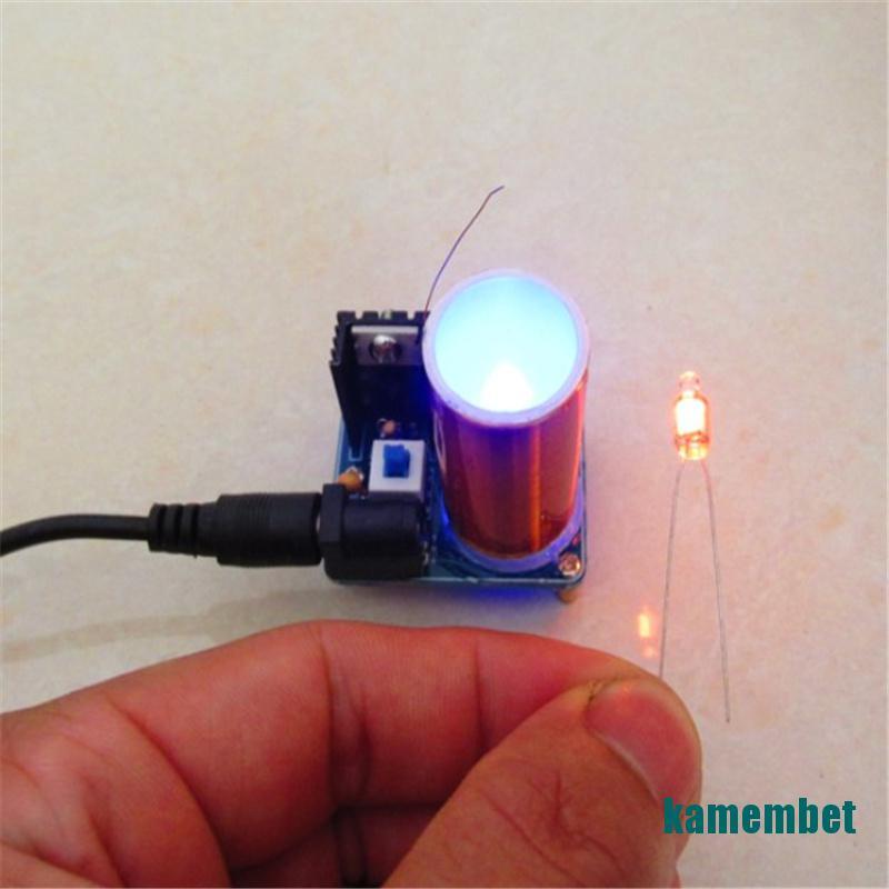 (new)DC 15-24V 2A Mini Coil Plasma Speaker Electric Electronic Kit 15W DIY Tool