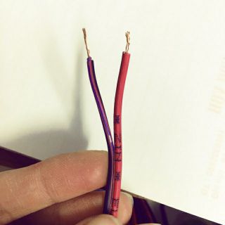 Dây điện 2 đầu 0,5 li , cuộn 100m