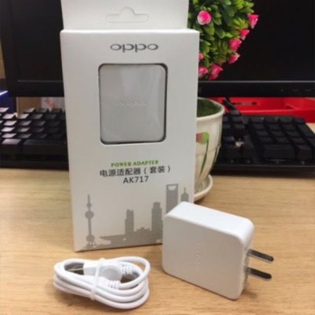 Bộ sạc oppo AK717 2A hàng xịn bảo hành 6 tháng