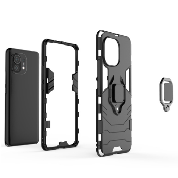 Ốp lưng Xiaomi Redmi Note 6 pro/ 7/ 8/ 8 Pro/ 9/ 9 Pro/ 9s/ 10 Lite/ K20/ K30 chống sốc Iron Man giá đỡ iring xem video