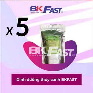 DUNG DỊCH DINH DƯỠNG THỦY CANH TĨNH BKFAST - ĐH Bách Khoa Hà Nội (Gốc Sản Xuất) (Combo 5 gói)