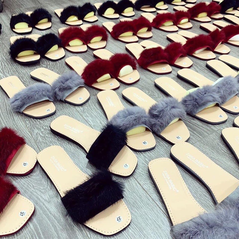 Dép lông siêu êm