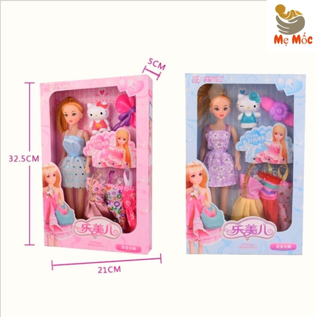 Búp Bê Đồ Chơi Barbie Kèm Quần Áo Và Phụ Kiện Cho Bé Gái Thỏa Sức Sáng Tạo - Shop Mẹ Mốc ,BBB