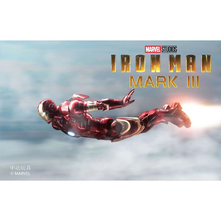 Mô hình chính hãng ZDToys Ironman Mk3 - Mark III Iron man