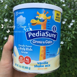 SỮA PEDIASURE  GROW&GAIN 400GR (MỸ)