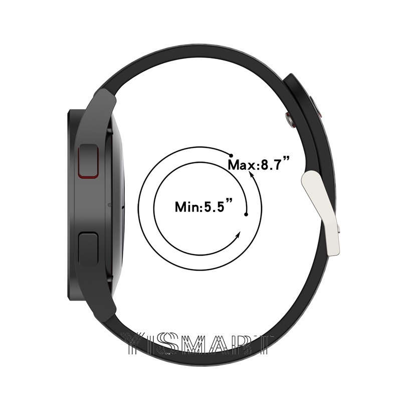 Dây Đeo Silicon 20mm Cho Đồng Hồ Thông Minh Samsung Galaxy Watch 4 / Classic 2 3 41mm