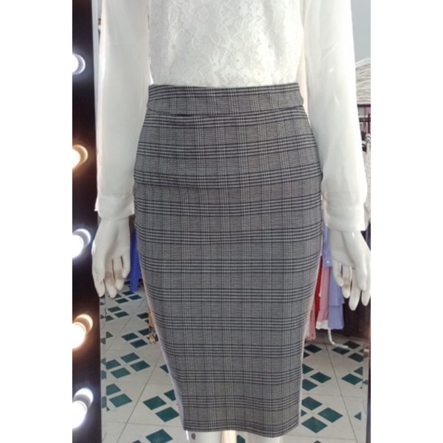 CHÂN VÁY KẺ CO GIÃN 4 CHIỀU | BigBuy360 - bigbuy360.vn