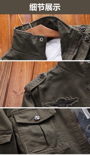 Áo khoác Nam Áo Jacket Quân Đội Mỹ cao cấp chất đẹp