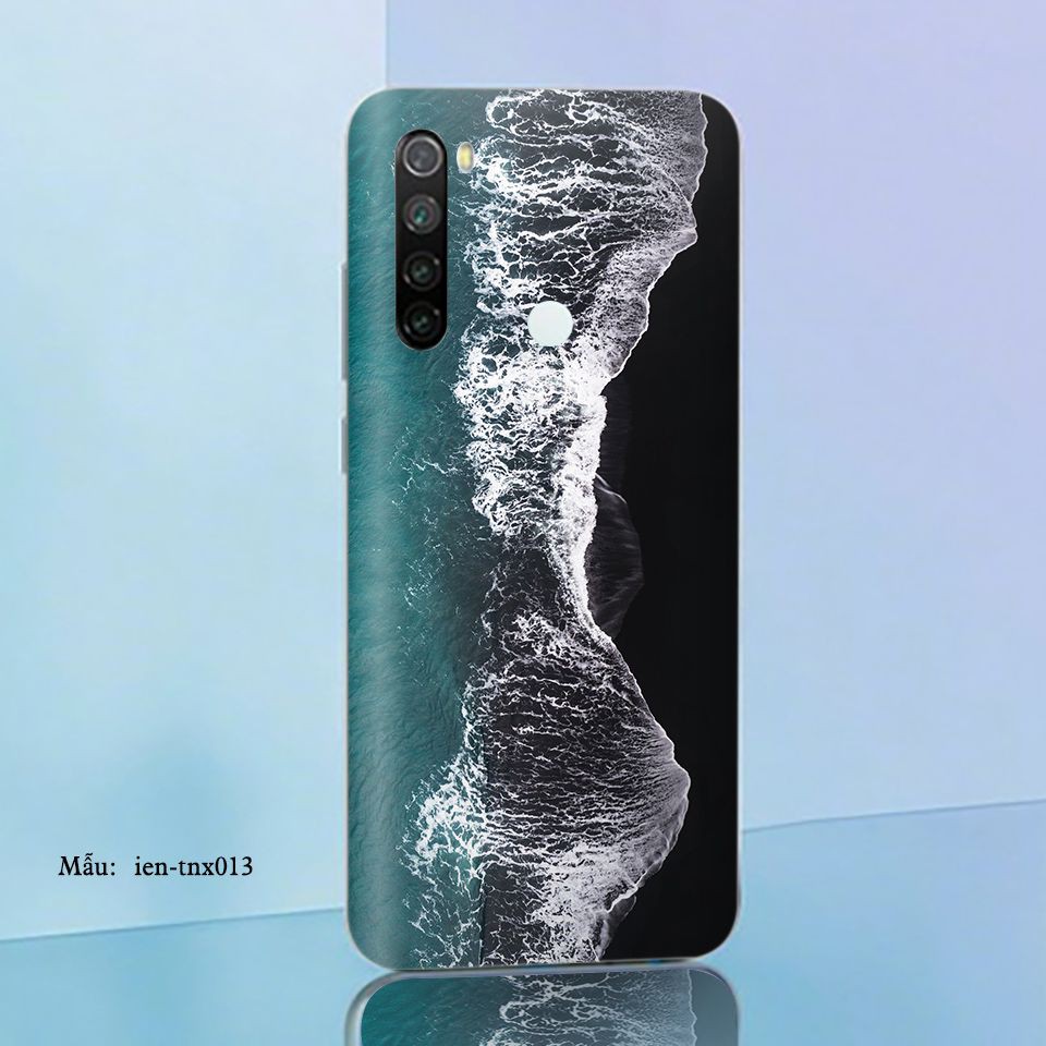 Miếng dán skin cho các dòng điện thoại Xiaomi Redmi Note 5/6/7/8 in hình thiên nhiên 3D nhiều màu sắc