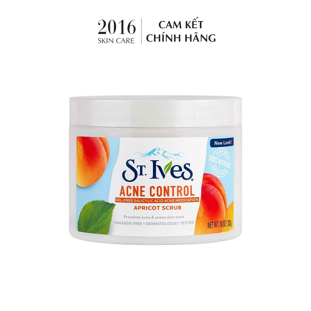 Tẩy da chết body St’ives Fresh Skin Apricot Scrub 283g - 2016 Skincare