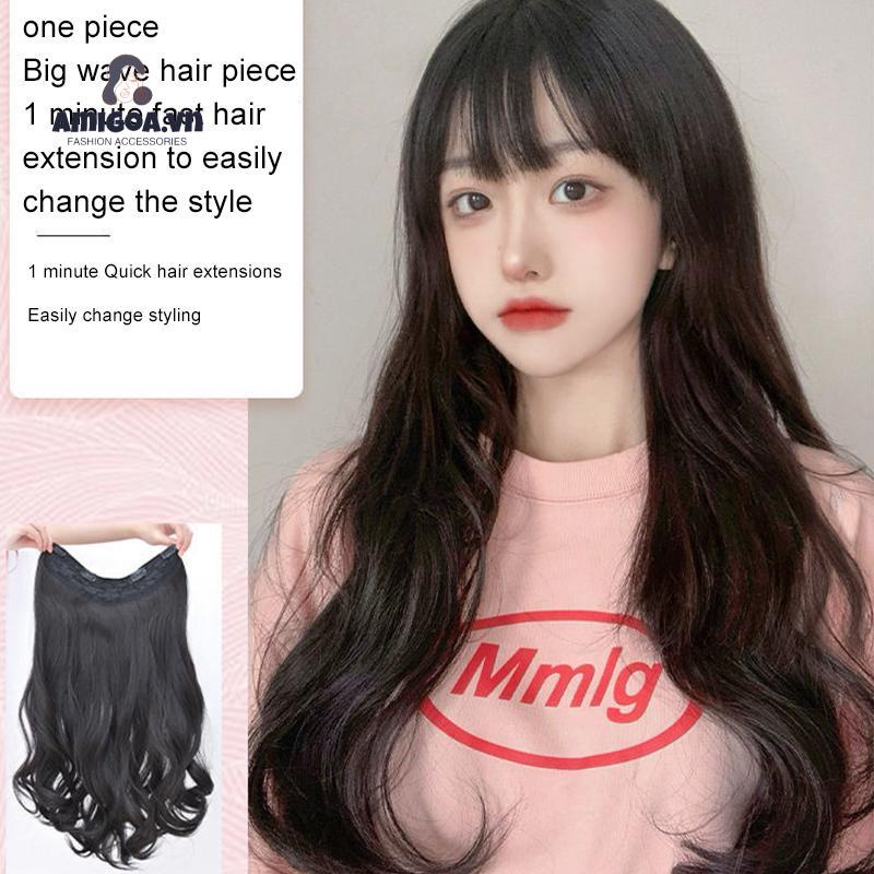 ✨✨Bộ Tóc Giả Dài Xoăn Gợn Sóng Dùng Để Tạo Kiểu Tóc