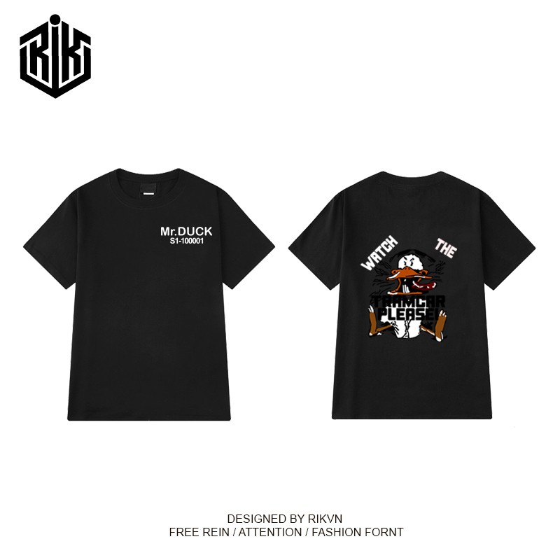 Áo thun tay lỡ RIK nam nữ Unisex, áo phông form rộng Oversize ATL114 | BigBuy360 - bigbuy360.vn