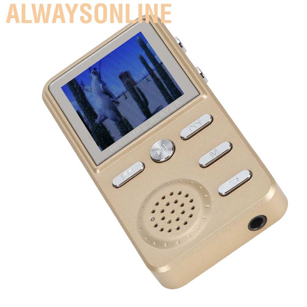 Máy Nghe Nhạc Mp3 / Mp4 8gb Đa Năng Tiện Dụng Kèm Phụ Kiện