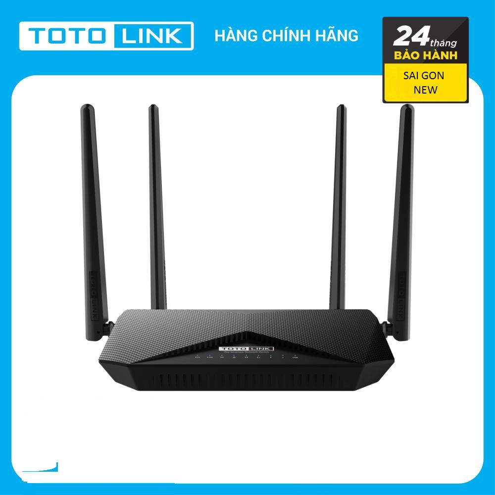 A3002RU-V2 - Router Wi-Fi Băng Tần Kép Gigabit AC1200 TOTOLINK