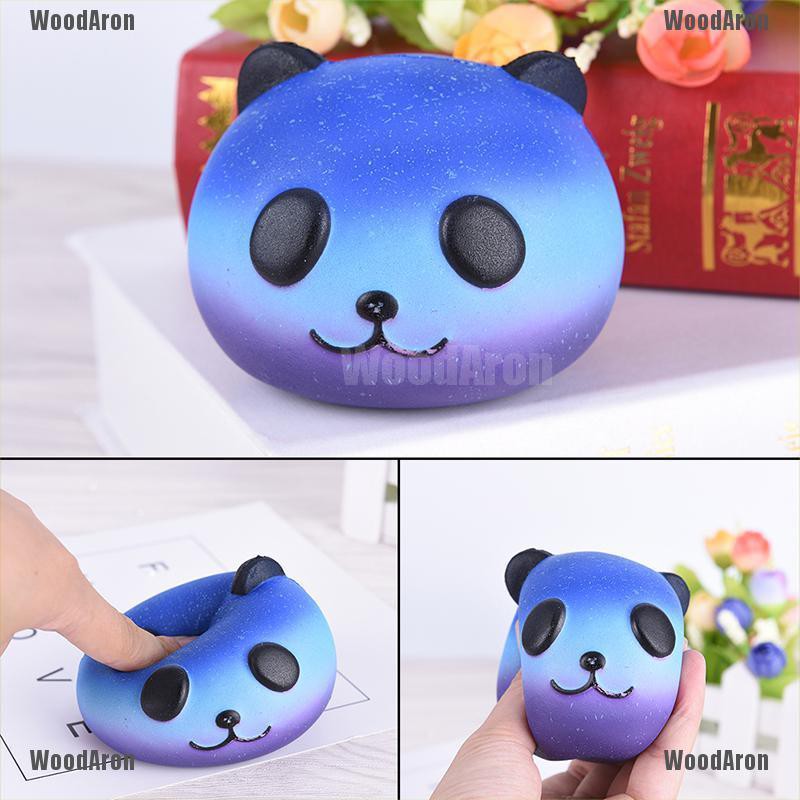 Đồ chơi Squishy Giảm Stress Hình Gấu Trúc Dễ Thương Cho Bé 10cm Kiêm Giá Đỡ Điện Thoại